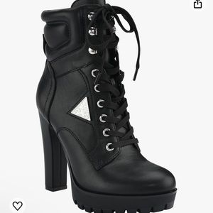 guess boot w/ heel “bootie”
